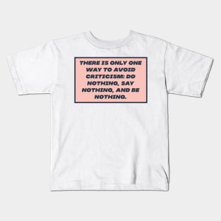 Criticism Kids T-Shirt